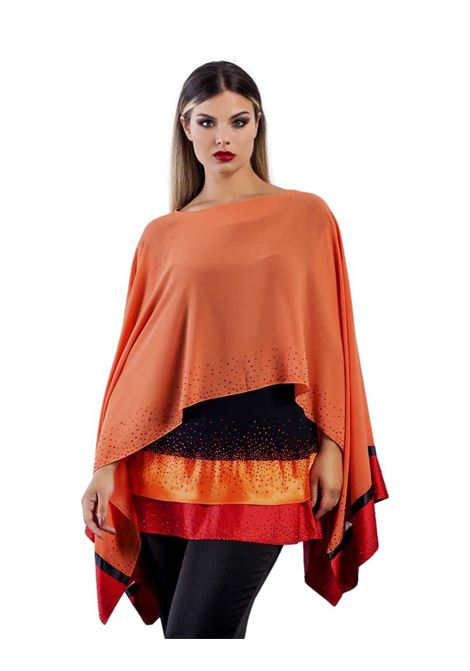 Completo con Pantalone Palazzo, Mantella e Canotta con Strass BAGATELLE DREAM | Abiti | OGAMA BE2020284